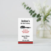 Carte de visite de camionnage à chaud (Debout devant)