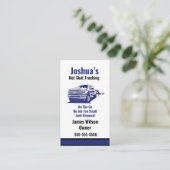 Carte de visite de camionnage à chaud (Debout devant)