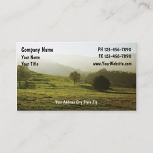 Carte de visite de campagne