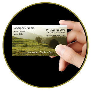 Carte de visite de campagne