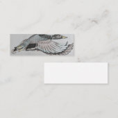 Carte de visite de canard de vol, cartes de canard (Devant / Derrière)