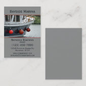 Carte de visite de canotage (Devant / Derrière)