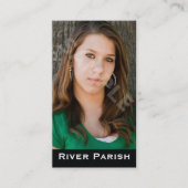 Carte de visite de capture d'écran de l'acteur de  (Devant)