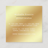 Carte de visite de Carré cosmique mystique (Dos)