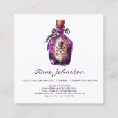 Carte de visite de Carré de bouteille de potion vi (Dos)