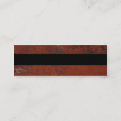 Carte de visite de carrelage rouillé (Dos)