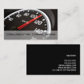 Carte de visite de carrosserie de concessionnaire  (Devant / Derrière)