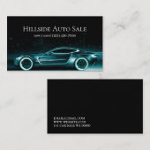 Carte de visite de carrosserie de concessionnaire  (Devant / Derrière)