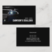 Carte de visite de carrosserie de concessionnaire  (Devant / Derrière)