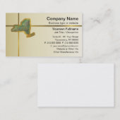 Carte de visite de carte de New York (Devant / Derrière)