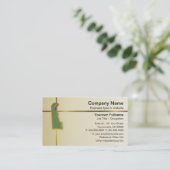 Carte de visite de carte Delaware (Debout devant)