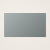 Carte de visite de Cartes de Place (Dos)