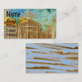 Carte de visite de carton (Devant / Derrière)