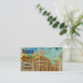 Carte de visite de carton (Debout devant)