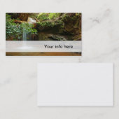 Carte de visite de cascade (Devant / Derrière)