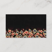 carte de visite de casino (Dos)