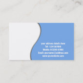 Carte de visite de casse-tête (Dos)