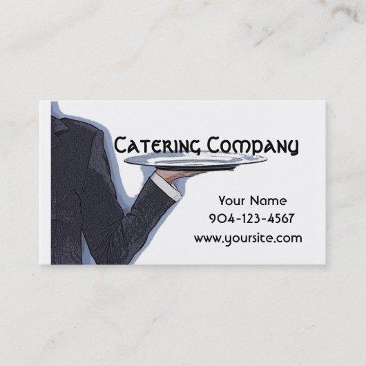 Carte de visite de Catering Company (Devant)