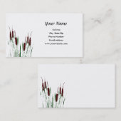 Carte de visite de Cattails (Devant / Derrière)