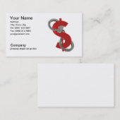 Carte de visite de cautionnements (Devant / Derrière)