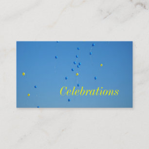 Carte de visite de célébrations