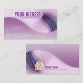 Carte de visite de chaînes de flux (Devant / Derrière)