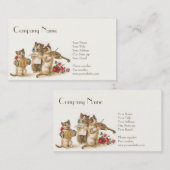 Carte de visite de chalutier 3,5 po x 2 po, pack 1 (Devant / Derrière)