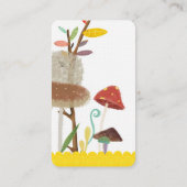 Carte de visite de champignons (Dos)