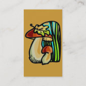 Carte de visite de champignons (Dos)