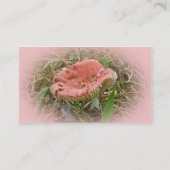 Carte de visite de champignons roses (Dos)