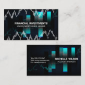 Carte de visite de chandeliers stock (Devant / Derrière)