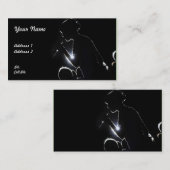 Carte de visite de chanteurs (Devant / Derrière)