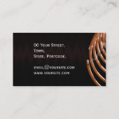 Carte de visite de charbon à encens (Dos)