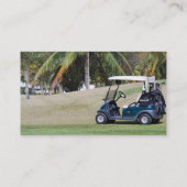 Carte de visite de chariot de golf (Dos)