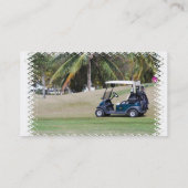Carte de visite de chariot de golf (Dos)