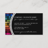 Carte de visite de charme d'arc-en-ciel (Dos)