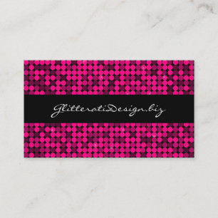 Carte de visite de charme de roses indien