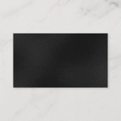 Carte de visite de charme gris clair (Dos)