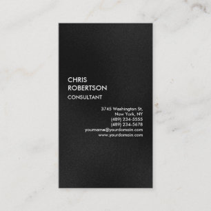 Carte de visite de charme vertical gris clair