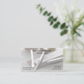 Carte de visite de charpentier (Debout devant)