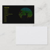 Carte de visite de chasseur de nuit (Devant / Derrière)