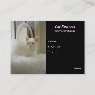 Carte de visite de chat