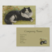 Carte de visite de chat (Devant / Derrière)