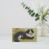 Carte de visite de chat (Debout devant)
