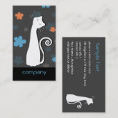 Carte de visite de chat (Devant / Derrière)