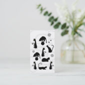 Carte de visite de chat (Debout devant)