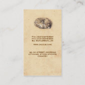 carte de visite de chats de chat (Dos)