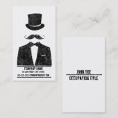 Carte de visite de chauffeur (Devant / Derrière)