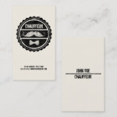 Carte de visite de chauffeur (Devant / Derrière)