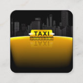 carte de visite de chauffeur de taxi (Devant)